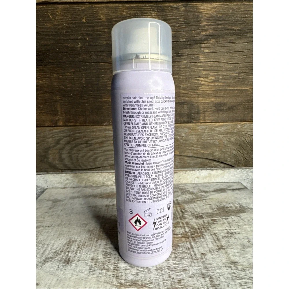 HASK Chia Seed Volumizing Dry Shampoo 1.7oz Travel |‎ MSRP = $14
